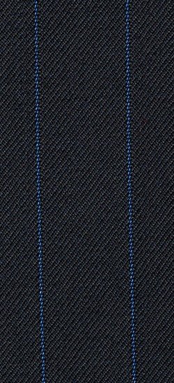 The New Yorker - Navy Blue Striped 2 Piece Custom Suit