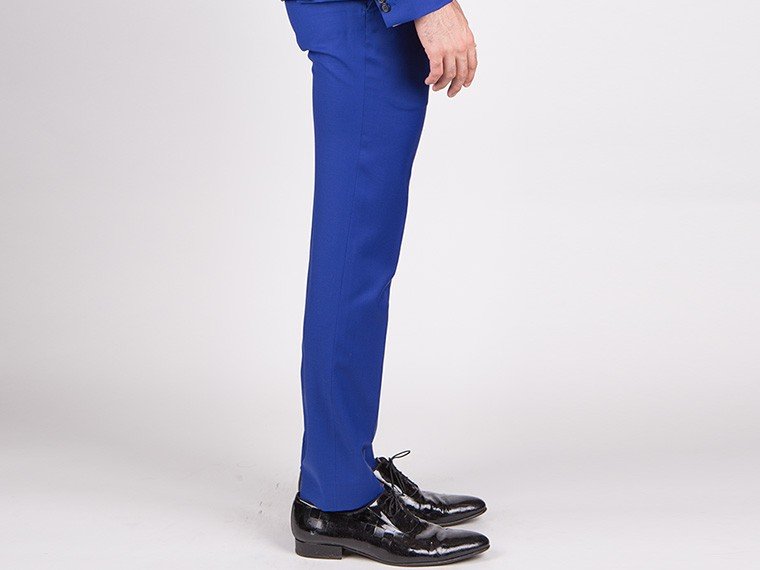 Casual Formal Office Trousers For Ladies Pants With Matching Belt - Navy  Blue - Wholesale Womens Clothing Vendors For Boutiques